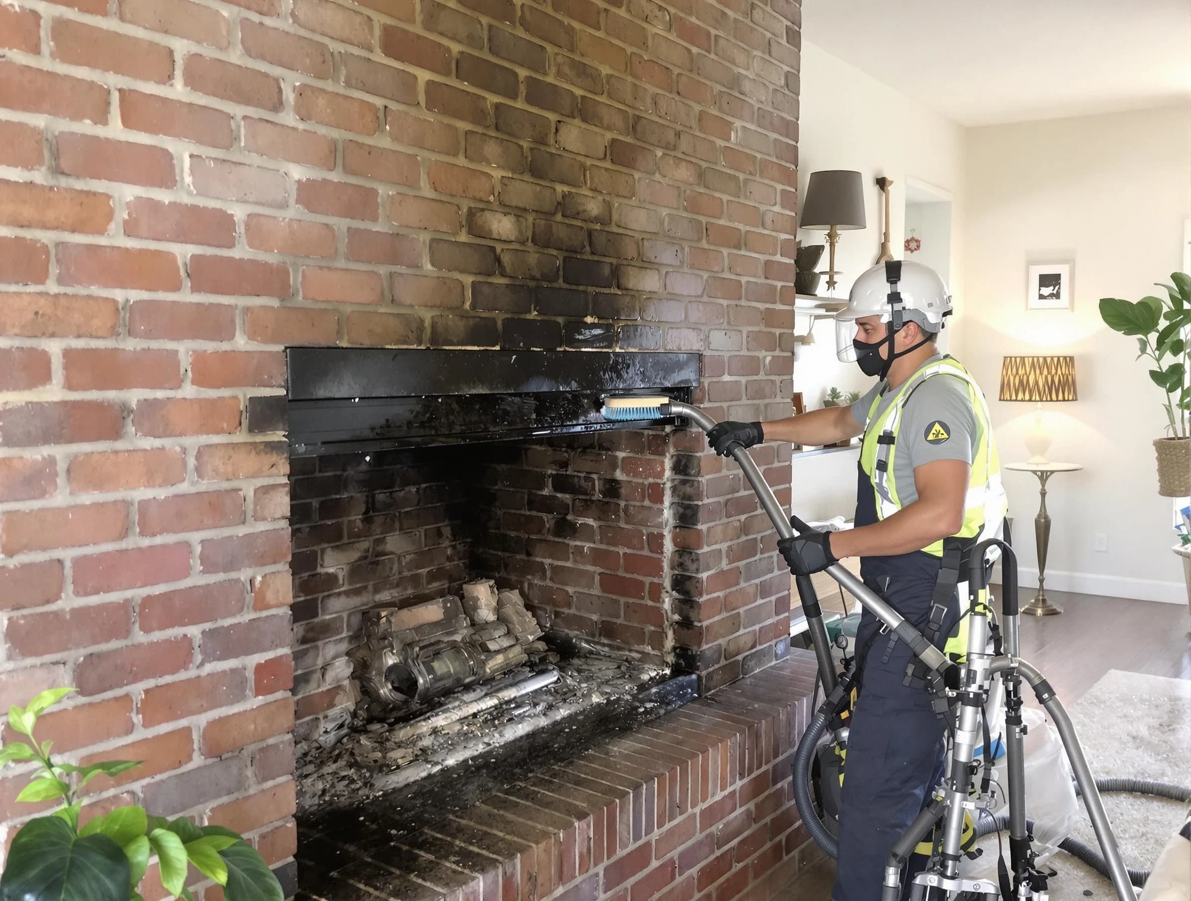 Green Hill Chimney Sweep providing fireplace cleaning services in Green Hill, TN