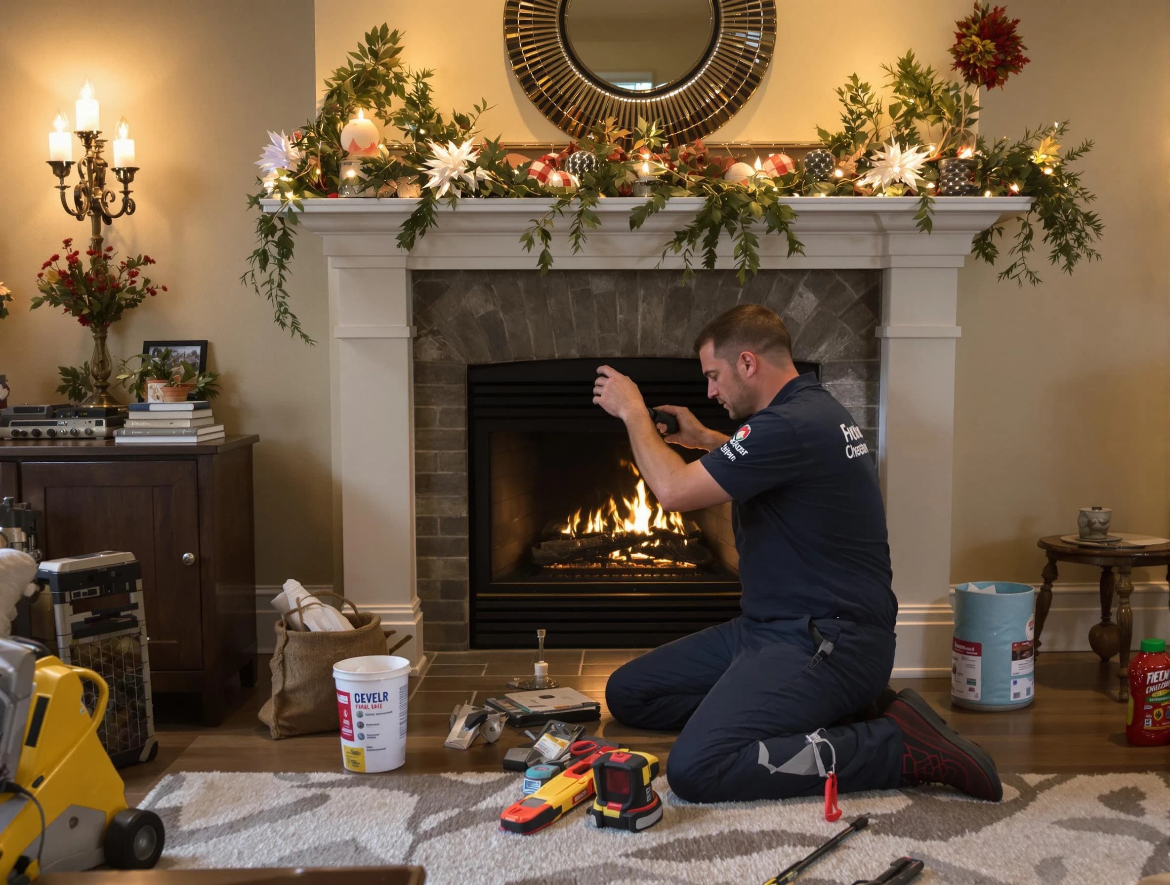 Green Hill Chimney Sweep offering fireplace maintenance services in Green Hill, TN