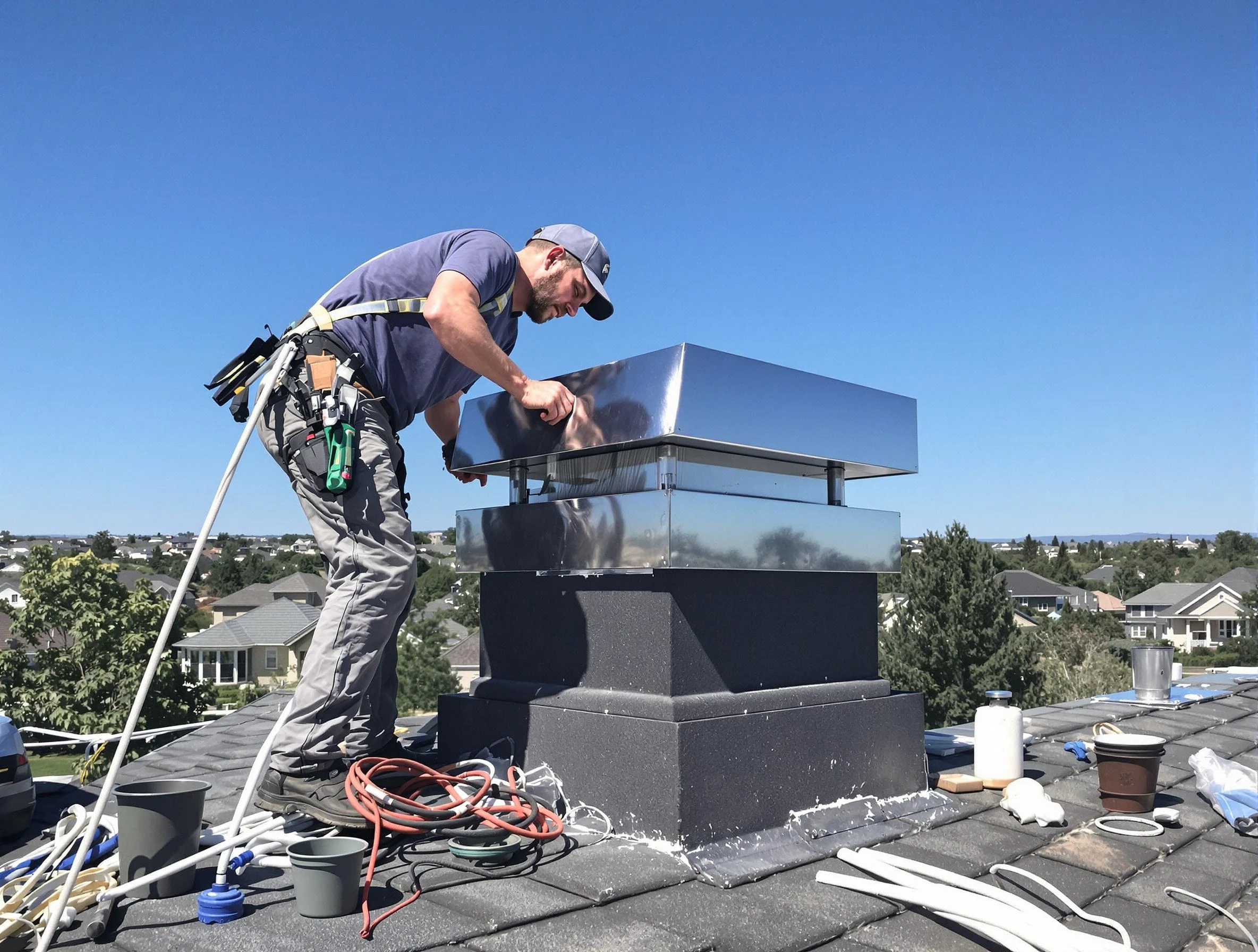 Chimney Cap Services in Green Hill