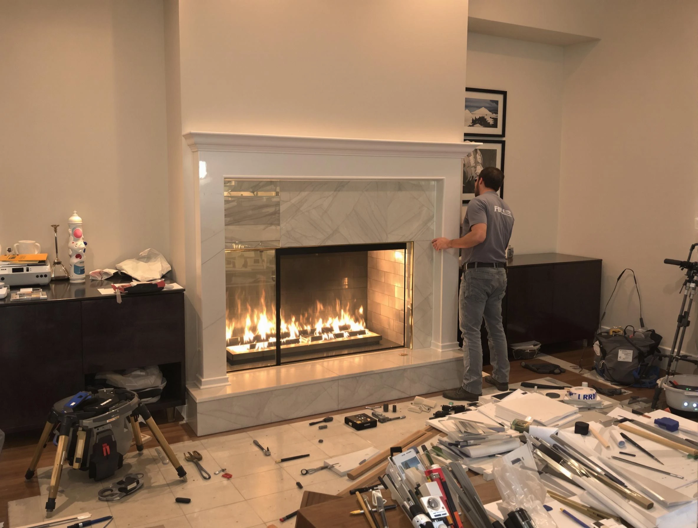 Fireplace Installation in Green Hill