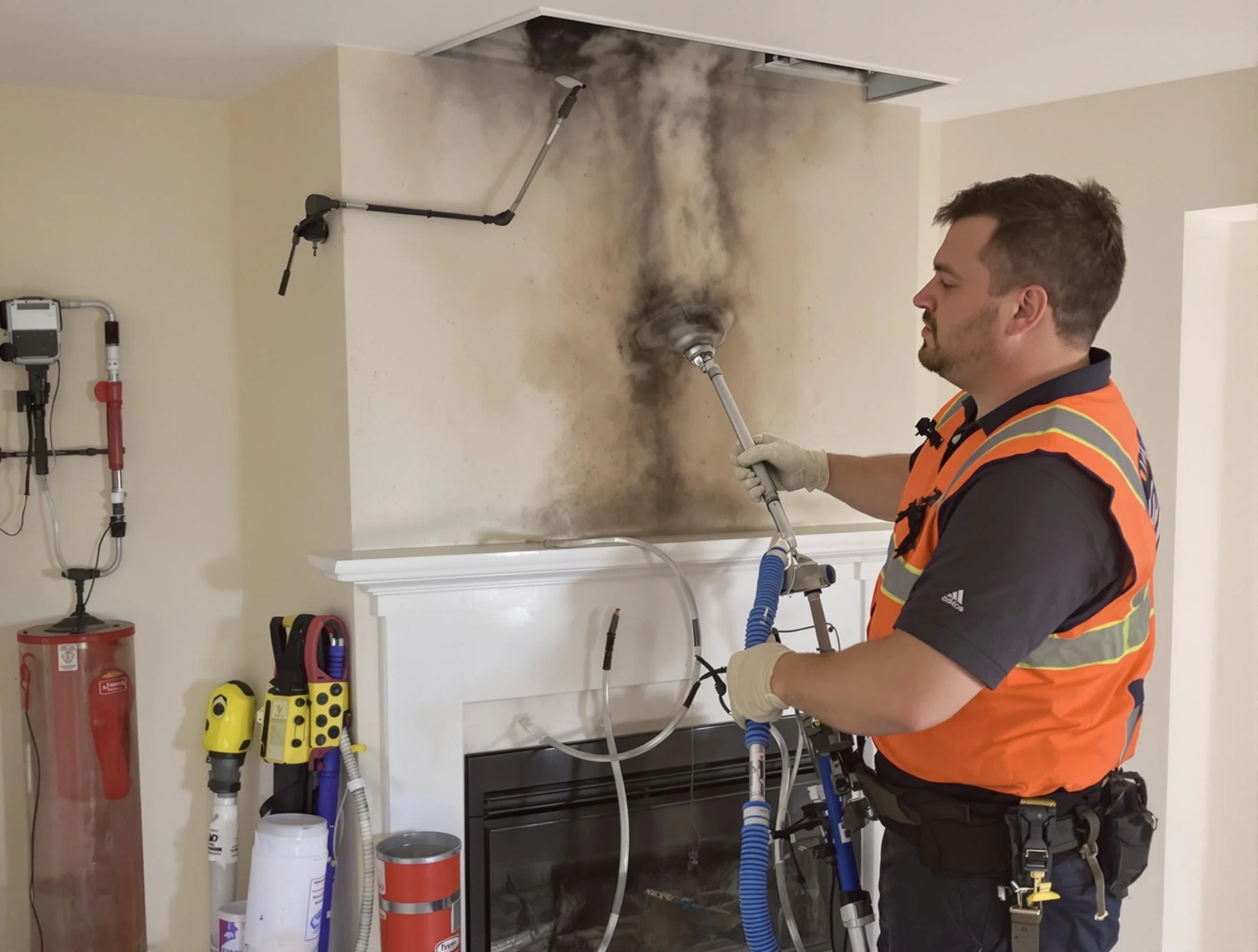 Soot Removal in Green Hill