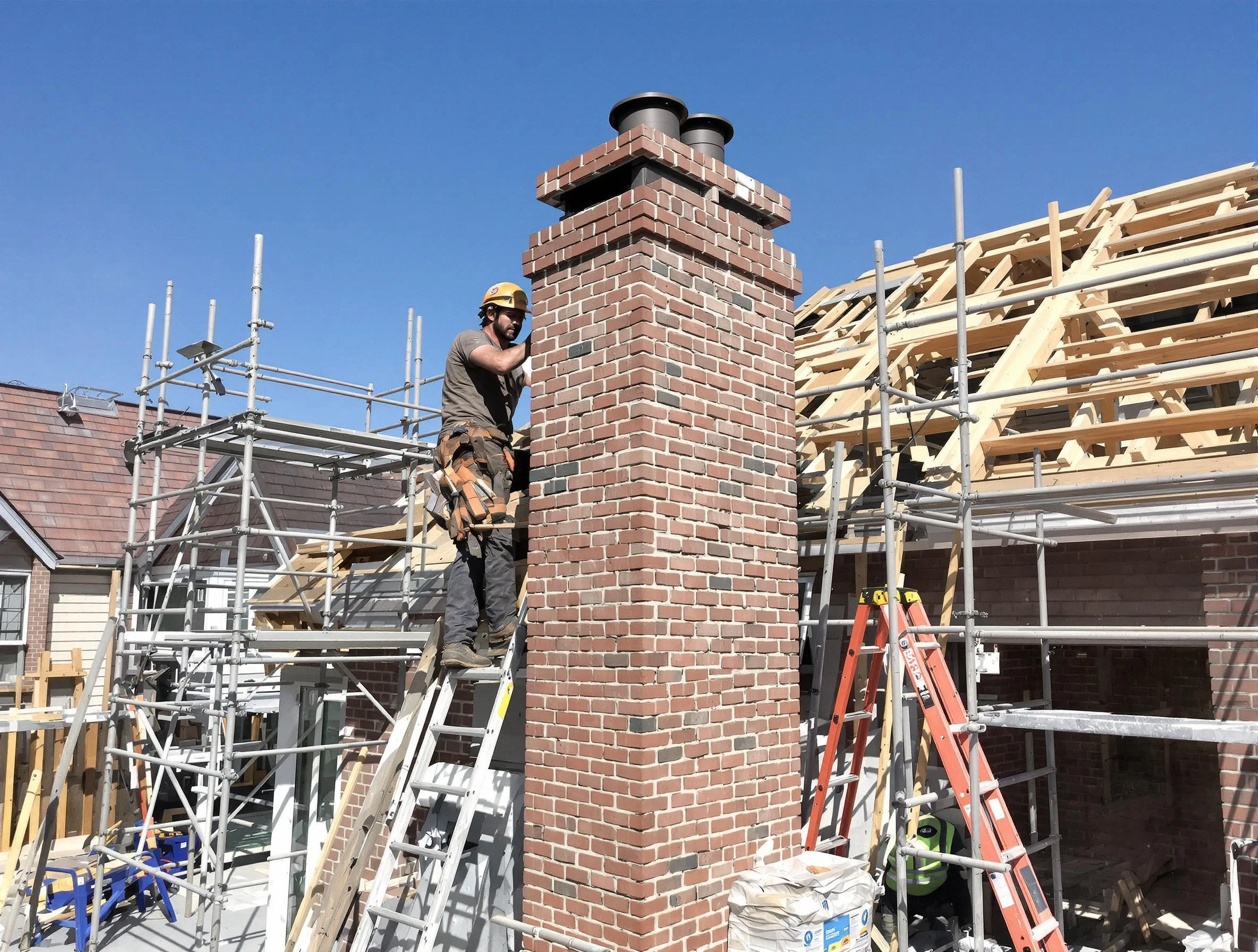 New chimney installation completed by Green Hill Chimney Sweep in Green Hill, TN